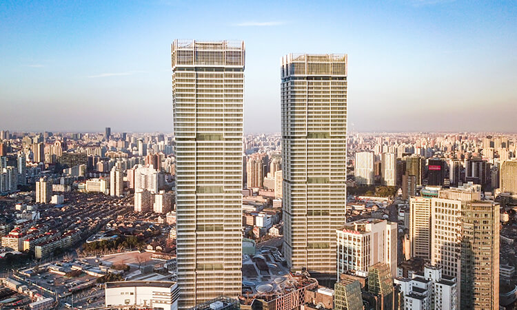 上海北外灘來福士寫字樓辦公室裝修